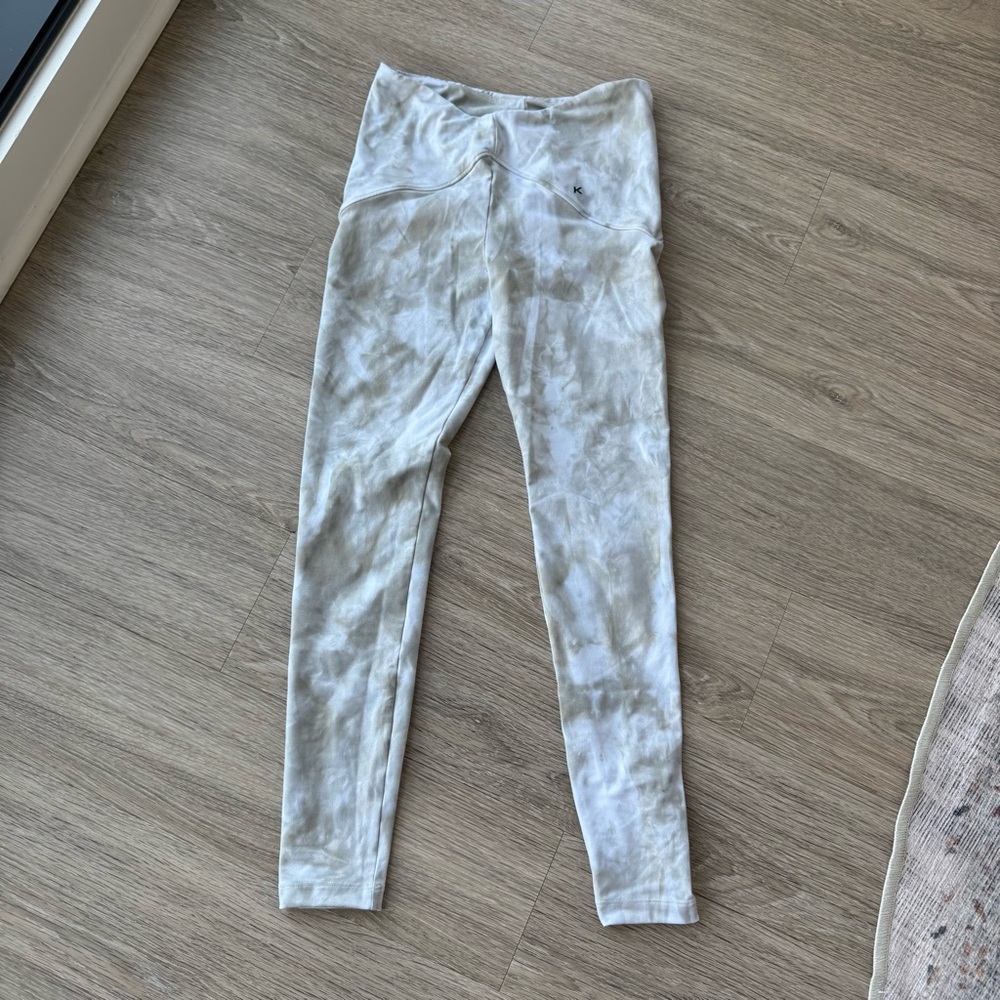 Koral tiedye leggings